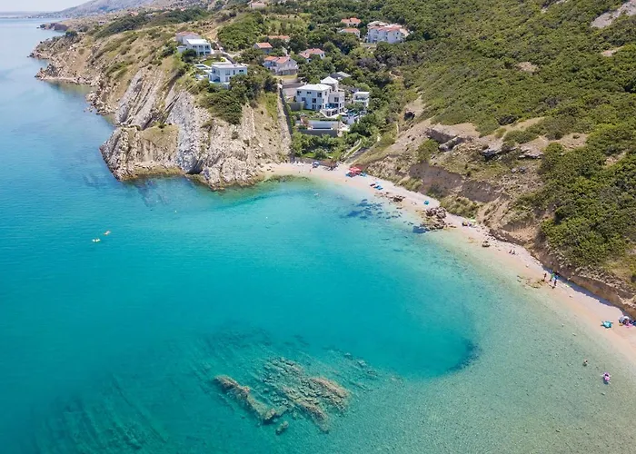 A White Cliffside Pag Town